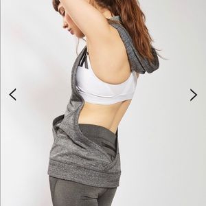 Ivy Park backless hoodie vest